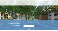 Desktop Screenshot of liveharvestpark.com