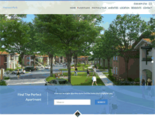 Tablet Screenshot of liveharvestpark.com